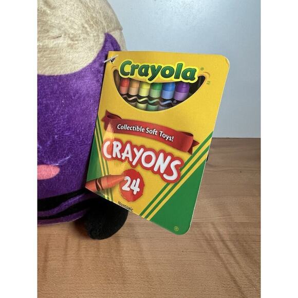 Crayola Plush - Purple Colored Pencil Plush 10” - SEGA International Prizes New! - Picture 3 of 9
